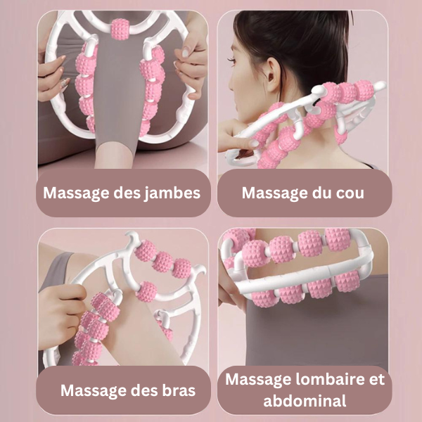 Rouleau de massage anti cellulite - auto massage relaxant efficace