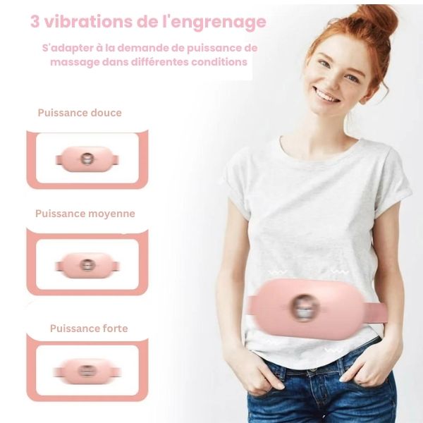 Ceinture chauffantte menstruelle pour femme