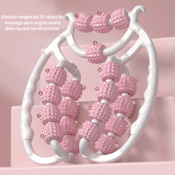 Rouleau de massage anti cellulite - auto massage relaxant efficace